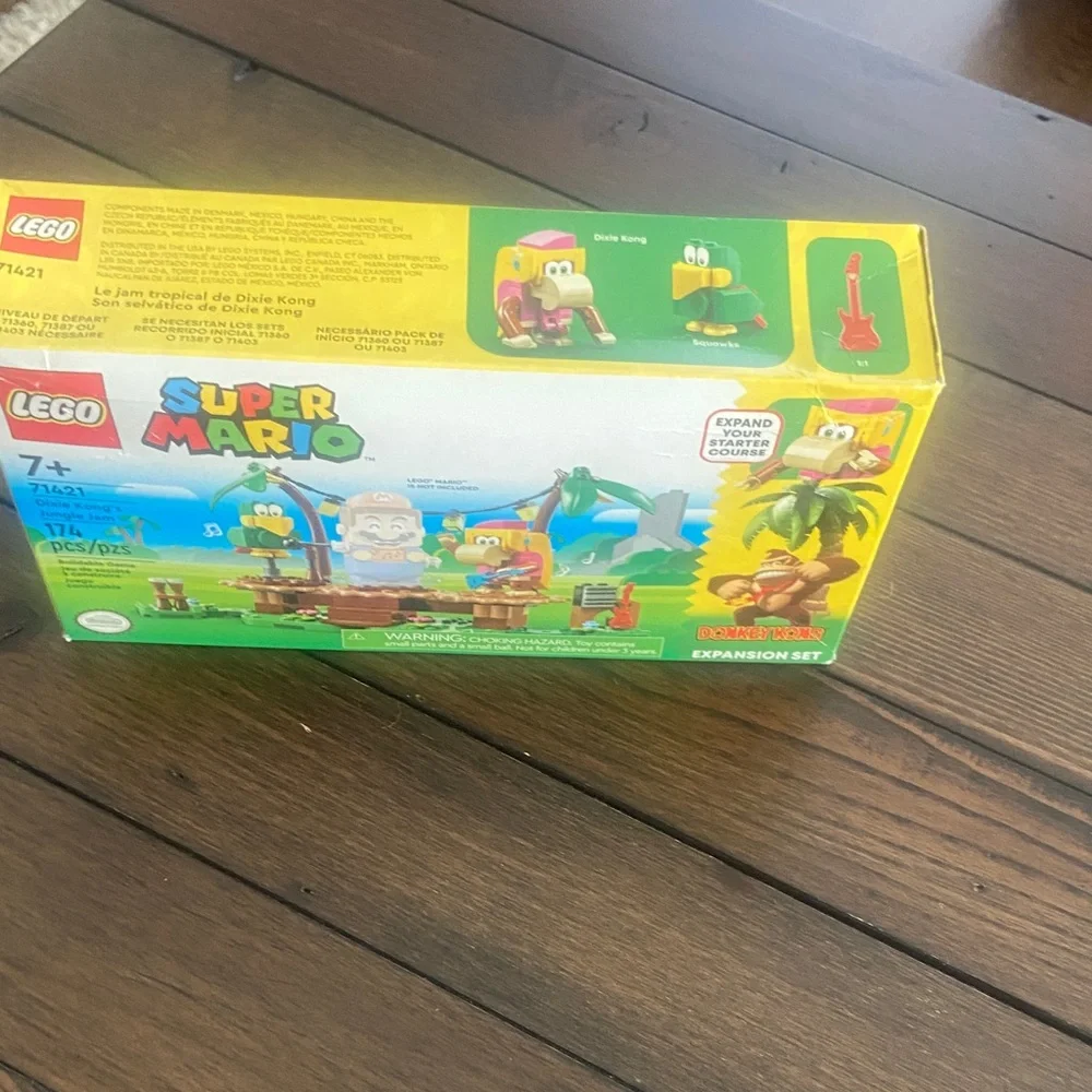 LEGO Super Mario Jungle Expansion Set with Green and Yellow